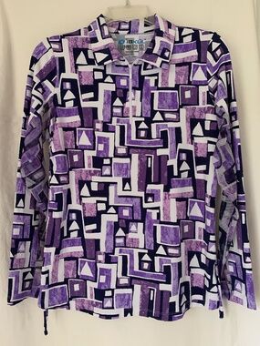 IBKUL 'Jennifer' quarter zip long sleeve polo/golf shirt